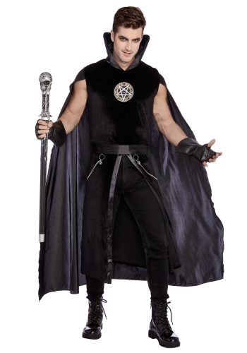 Mens Sexy Prince of Darkness Costume