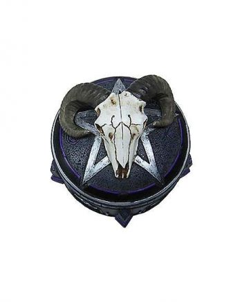 Mystic Arts Ram Skull Trinket Box