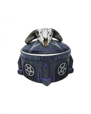 Mystic Arts Ram Skull Trinket Box