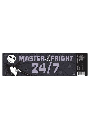 Nightmare Before Christmas Jack Skellington Bumper Sticker