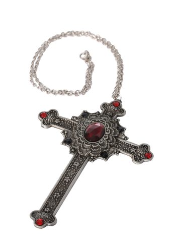 Nun Gothic Cross Necklace