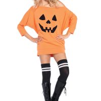 Pumpkin Dress Adult Jersey Costume