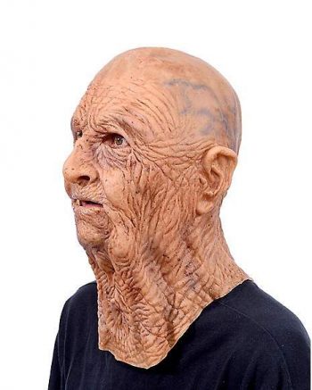 Wrinkled Man Full Mask