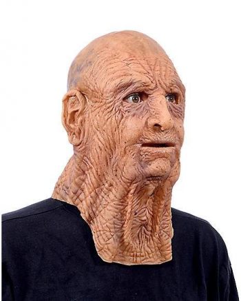 Wrinkled Man Full Mask