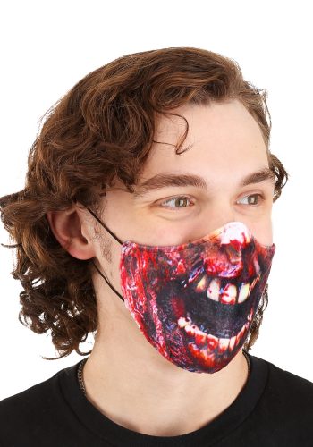 Adult Zombie Sublimated Face Mask