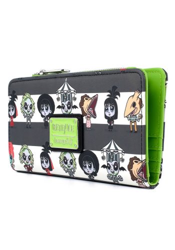 Beetlejuice Chibi AOP Loungefly Wallet