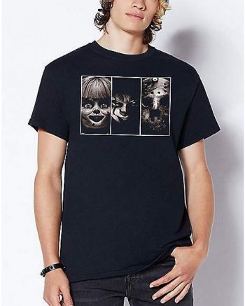 Horror Icons T Shirt - Warner Brothers