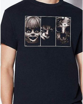 Horror Icons T Shirt - Warner Brothers