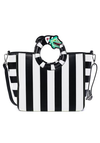 Loungefly Beetlejuice Sandworm Handle Crossbody Bag