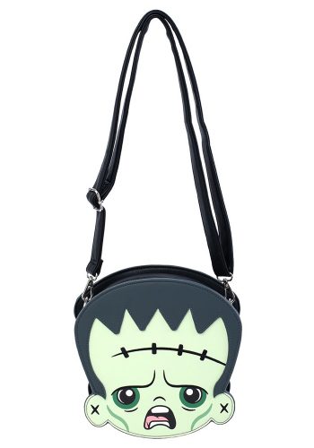 Loungefly Bride of Frankenstein and Frankenstein Crossbody Bag