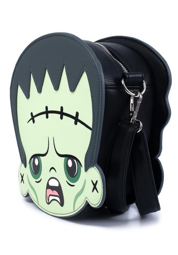 Loungefly Bride of Frankenstein and Frankenstein Crossbody Bag