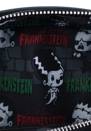 Loungefly Bride of Frankenstein and Frankenstein Crossbody Bag