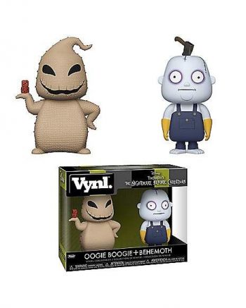 Behemoth and Oogie Boogie Vynl. Funko Figures 2 Pack - The Nightmare Before Christmas