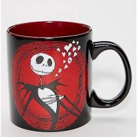 Hearts Jack Skellington Coffee Mug 20 oz. - The Nightmare Before Christmas