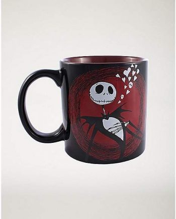 Hearts Jack Skellington Coffee Mug 20 oz. - The Nightmare Before Christmas