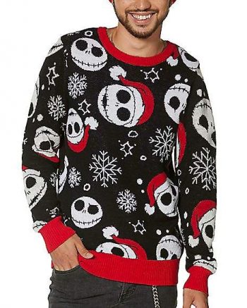 Jack Skellington Ugly Christmas Sweater - The Nightmare Before Christmas