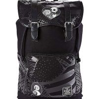 Jack and Sally Heart Badge Backpack - The Nightmare Before Christmas