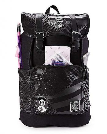 Jack and Sally Heart Badge Backpack - The Nightmare Before Christmas