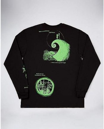 Jack and Sally Long Sleeve T Shirt – The Nightmare Before Christmas