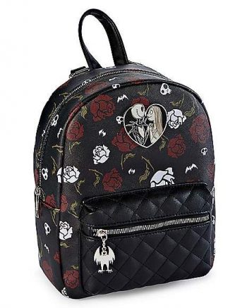 Jack and Sally Roses Mini Backpack - The Nightmare Before Christmas