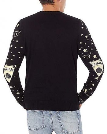 Light-Up Ouija Board Ugly Christmas Sweater