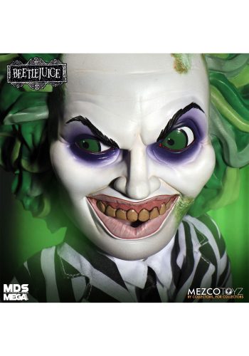 Mezco Designer Series Mega Scale Talking Beetlejuice