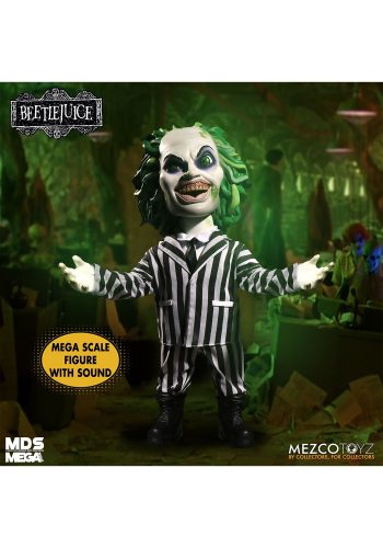 Mezco Designer Series Mega Scale Talking Beetlejuice