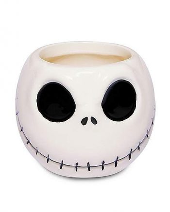 Sculpted Jack Skellington Mini Glass 3.5 oz. - The Nightmare Before Christmas