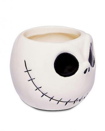 Sculpted Jack Skellington Mini Glass 3.5 oz. - The Nightmare Before Christmas