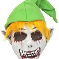 Adult Ghostly Video Game Elf Mask