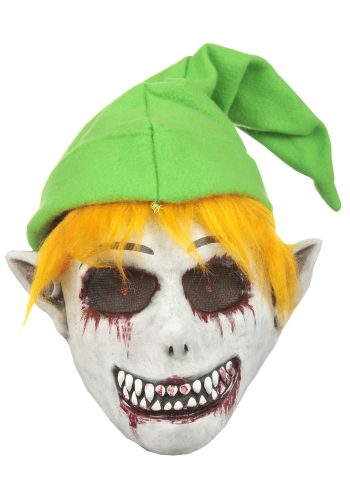 Adult Ghostly Video Game Elf Mask