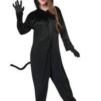 Black Cat Costume for Adults