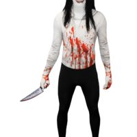 Creepy Killer Adult Morphsuit Costume