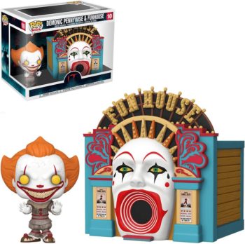 Funko Pop! Town: It 2 - Demonic Pennywise with Funhouse, Multicolor, 5 inches