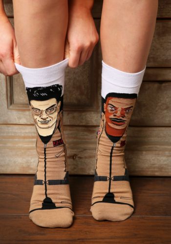 Ghostbusters Spengler & Zeddmore 360 Premium Knit Socks from Odd Sox