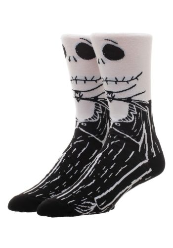 Nightmare Before Christmas Jack Skellington 360 Crew Socks