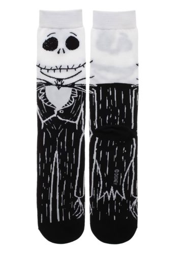 Nightmare Before Christmas Jack Skellington 360 Crew Socks