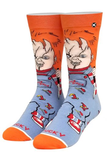 Odd Sox Chucky Good Guy 360 Premium Knit Socks for Adults