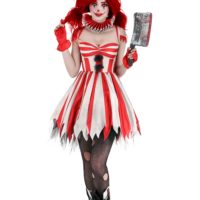 Sinister Circus Clown Women's Costume