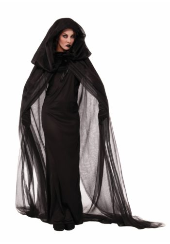 Women's Dark Sorceress Costume Dress