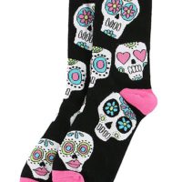 Women's Dead Tired Sugar Skull Crew Sock