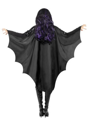 Adult Black Bat Wings