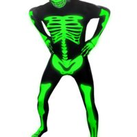 Adult Glow Skeleton Morphsuit Costume