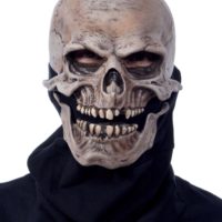 Adult Moving Mouth Skull Mask