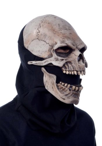 Adult Moving Mouth Skull Mask