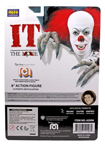 Burnt Pennywise 8" Collecible Action Figure