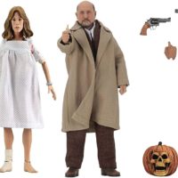 NECA Halloween 2 (1981): Dr Loomis & Laurie Strode 8 Inch Clothed Action Figure 2Pack