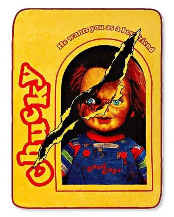 Good Guys Chucky Fleece Blanket