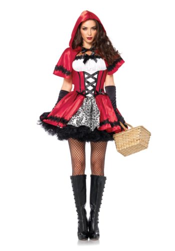 Gothic Little Red Riding Hood Adult Costume