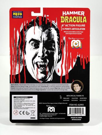 Mego Action Figure 8" Hammer Dracula